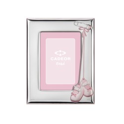 Moldura Sapatinho Rosa PVD...