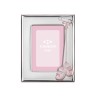 Moldura Sapatinho Rosa PVD Prateado