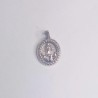 Medalha N. Sra de Fátima c\pastorinhos Prata 925