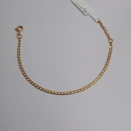 Pulseira Barbela Ouro 9kt