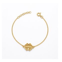 Pulseira trevo Filigrana...