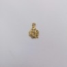 Pendente Trevo Flor ouro 9kt