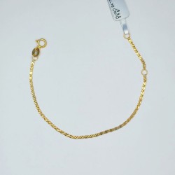 Pulseira Snail Ouro 9kt