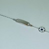 Pulseira Bola Prata 925