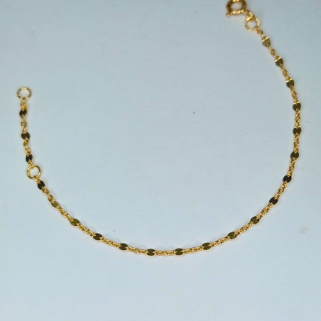Pulseira Efeitos Ouro 9kt